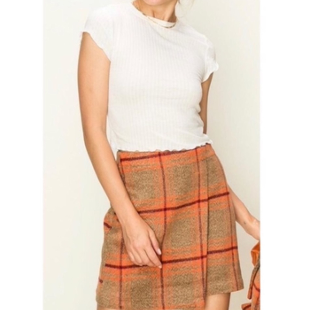 HYFVE Plaid skirt